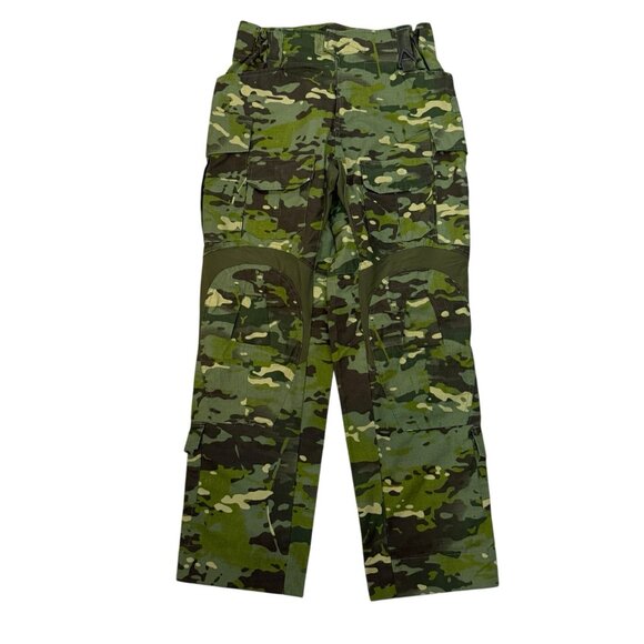 Tactical Products Green Camo Ripstop Pants Size 32 Outdoor Hunting Camping - Picture 1 of 5
